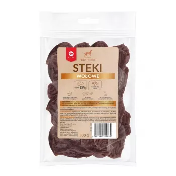 MACED rundersteaks - hondensnack - 500g