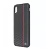 Hoesje Tellur Cover voor iPhone XS Max – zwarte carbon finish