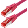 Netwerkkabel Helos CAT6 S/FTP (PIMF) 3m magenta