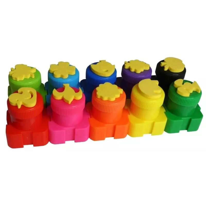 Colorino Kids vingerverf 10 kleuren