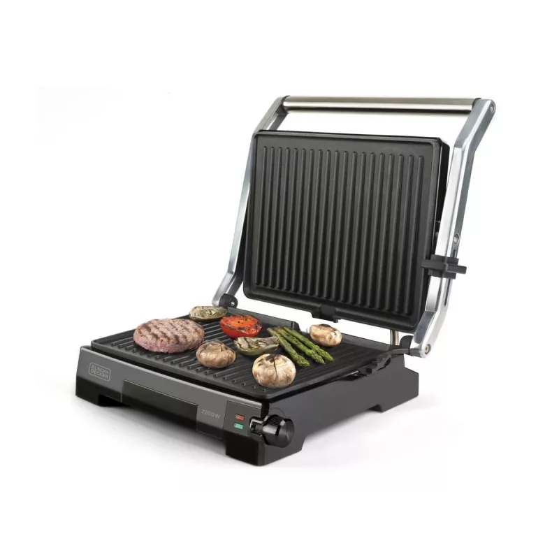 Elektrische grill Black+Decker BXGR2200E (2200W)