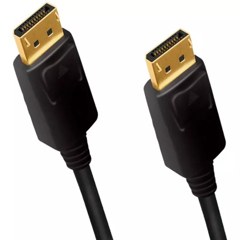 DisplayPort-kabel LogiLink CD0101 2 m zwart