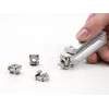 DeLOCK tang voor kooimoeren M4 M5 M6 aluminium zilver