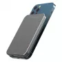 RealPower powerbank PB-5000 MAG grijs 5.000 mAh
