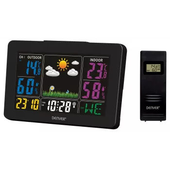 Digitaal weerstation Denver WS-540 zwart