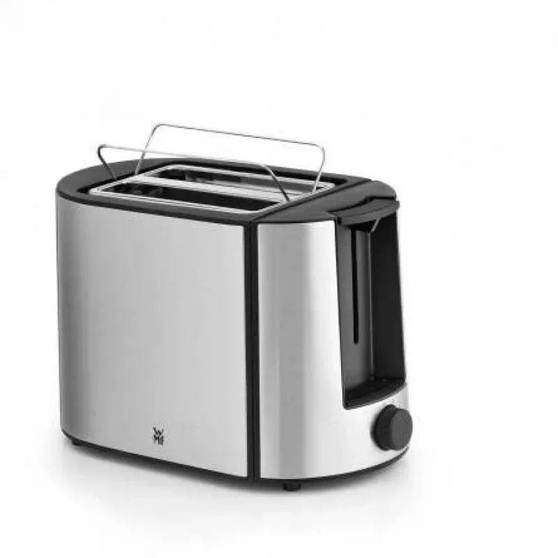 Broodrooster WMF Bueno Pro 6 — 2-snijds, 870 W, zilver/zwart