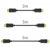 DisplayPort-kabel Unitek Y-C609BK — 3 m, stekker-naar-stekker, zwart