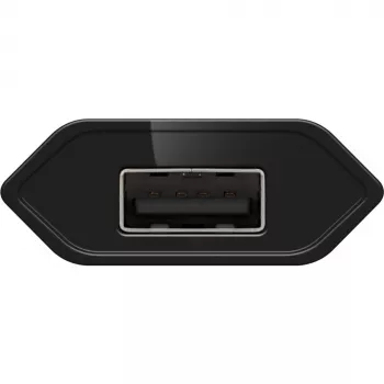 USB-voeding GOOBAY 5 W, 1x USB 2.0, ingang 100–240 V, zwart