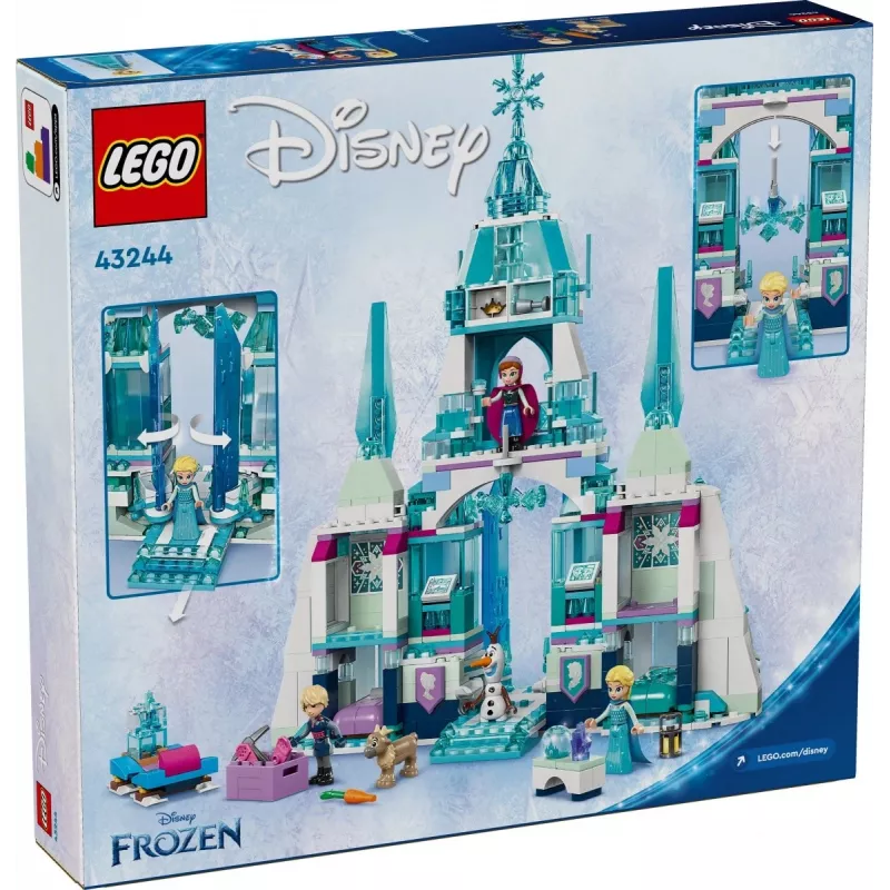 Constructiespeelgoed LEGO Disney Princess Elsas Winterpaleis 43244 — bouwset voor fantasierijk spel