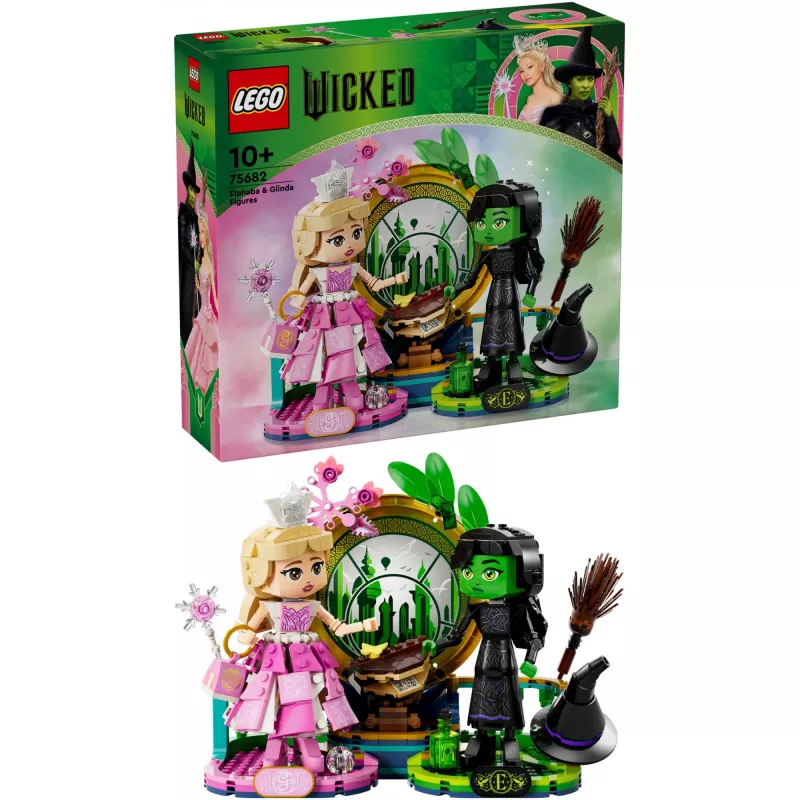 LEGO Wicked figuren Elphaba en Glinda 75682 – verzamel-minifigurenset