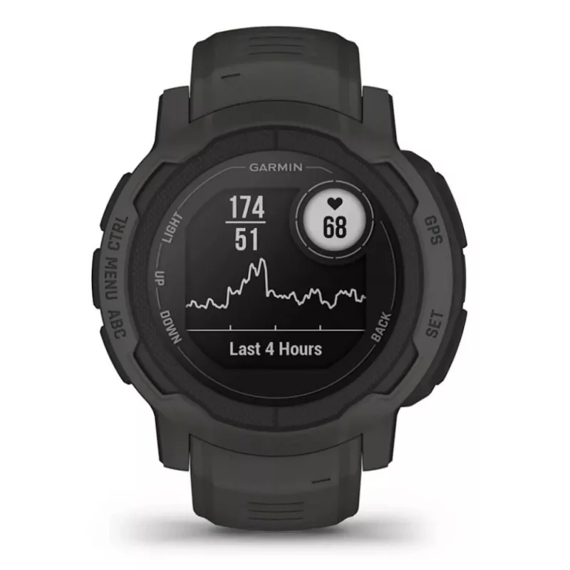 Garmin Instinct 2 2,29 cm (0,9) MIP 45 mm digitaal 176 x 176 pixels grafiet GPS (satelliet)