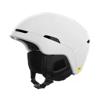Open-face helm POC Obex MIPS — in-mold hardschaal, M/L (55–58 cm), ABS buitenschaal, EPS-schuim, matwit, 500 g