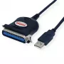 ROLINE 12.02.1092 kabeladapter IEEE 1284 USB-A zwart (12.02.1092)