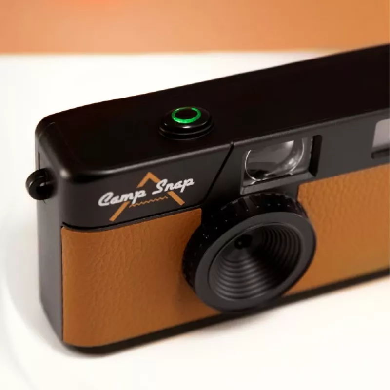 Digitale camera zonder display Camp Snap CS-V105-BR-JP — Bruine compactcamera zonder display