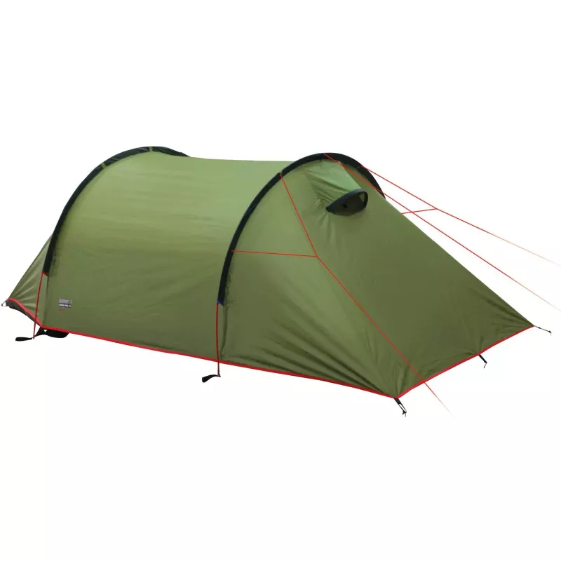 High Peak Kite 2 extra licht koepeltent 2 personen groen, rood