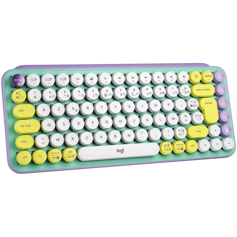 LOGITECH POP Keys Bluetooth mechanisch toetsenbord - DAYDREAM_MINT - NORDIC