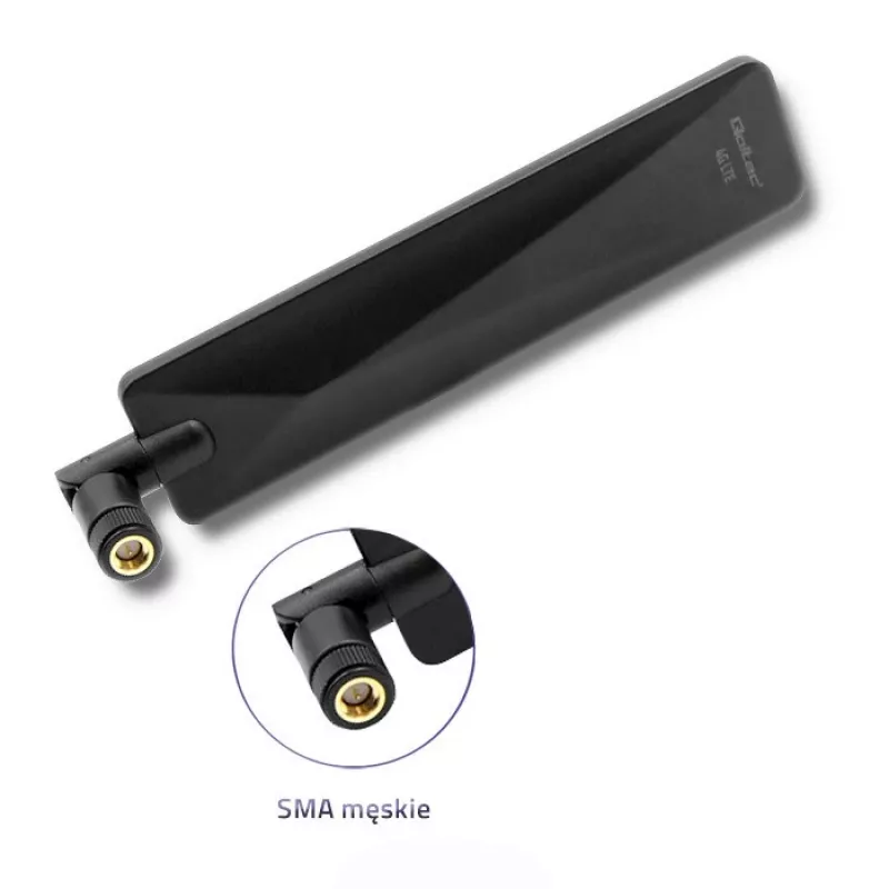 Qoltec 57018 4G LTE-antenne omnidirectioneel | 7dBi | binnen