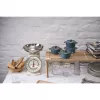 Staub Mini Cocotte rond, 4 st. - 200ml, antiek turquoise