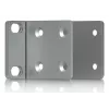 Montageset Ubiquiti UACC-Rack-Ear-1U grijs verzinkt staal