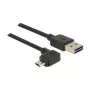 USB-kabel DeLOCK 83847 USB 2.0 0,5 m USB A Micro-USB B zwart