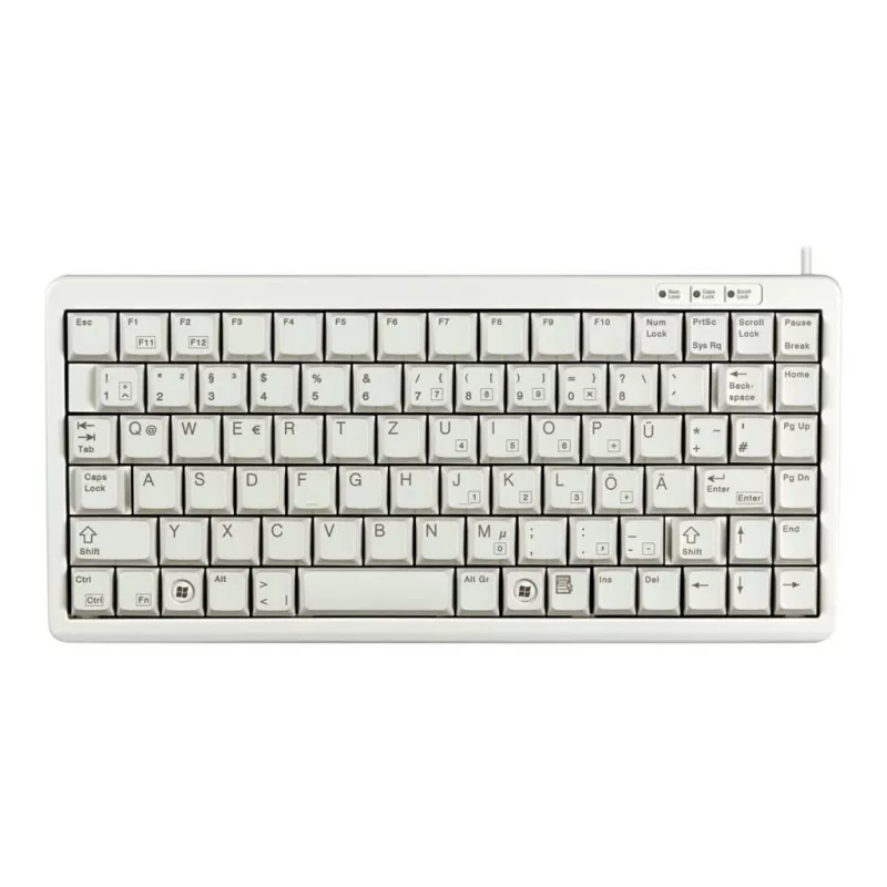CHERRY G84-4100 toetsenbord universeel USB QWERTZ Duits grijs