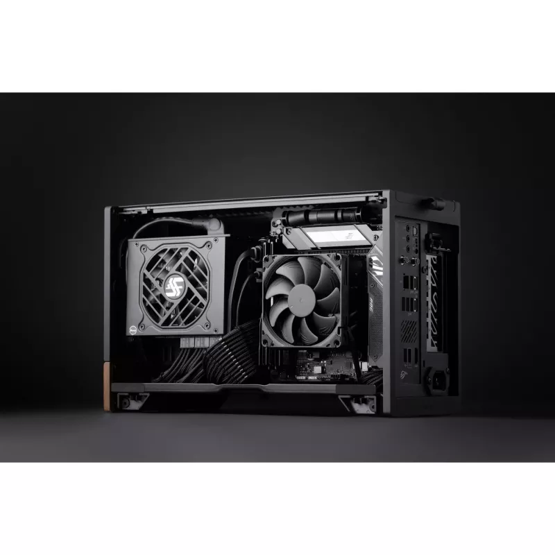NOCTUA NH-L9x65 chromax.zwart low-profile CPU-koeler
