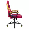 Pc-gamingstoel Subsonic SA5573-W1 gevoerde zitting blauw rood geel