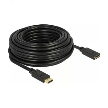 DisplayPort-kabel DeLOCK 84908 15 m zwart