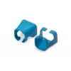 DIGITUS - kabelclips met kleurcodering - voor patchkabels - blauw (verpakking van 100) (A-CC-B)