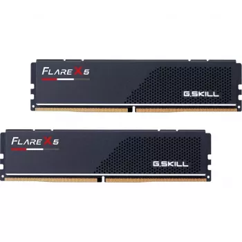 DIMM 32 GB DDR5-6400 (2x 16 GB) Dual-kit, werkgeheugen zwart, F5-6400J3239G16GX2-FX5, Flare X5, AMD EXPO