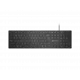 Bekabeld slank multimediatoetsenbord NATEC HERRING — zwart, low-profile-layout, multimediatoetsen