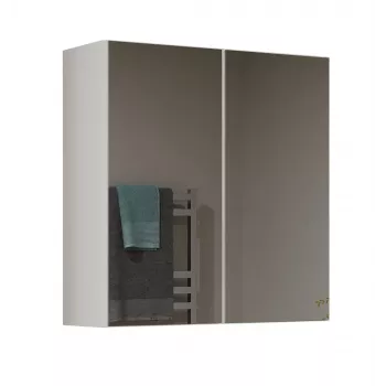 Topeshop POLA 2DL BIEL badkamerkast wit