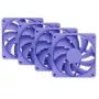 Computer-koelventilatorset HYTE FA12-TM-4 120 mm violet, 1500 t/min, 72 m³/h, 1,6 mmH2O, FDB, 4-pack