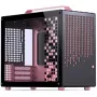 Jonsplus MATX handle case Z20 zwart-roze – mini/micro/flex-ATX behuizing met draaggreep