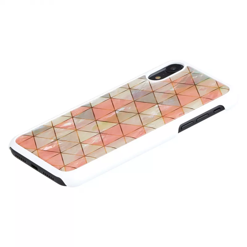 Smartphonehoesje iKins voor iPhone XR — diamant wit beschermhoes