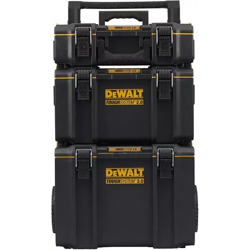 Gereedschapsopbergbox DeWalt DWST83402-1, zwart/geel, 554×500×1150 mm