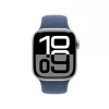 Apple Watch S10 aluminium Cellular 42mm zilver (sportband denim) S/M