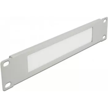 Kabelmanagementpaneel DeLOCK 10 inch kabelmanagement-borstelstrip 1U grijs