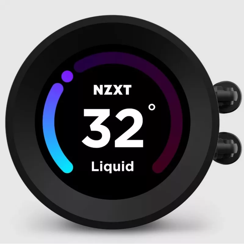 All-in-one-vloeistofkoeler NZXT Kraken Elite 240 RGB 12 cm zwart