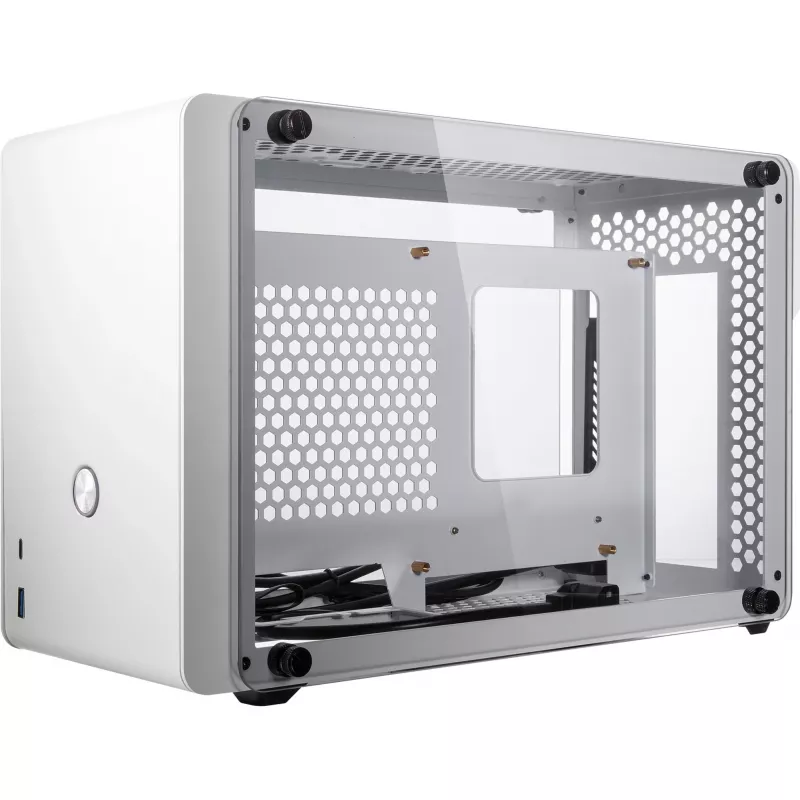 RAIJINTEK Ophion Mini-ITX behuizing met gehard glas - wit - behuizing - Mini-ITX