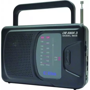 Radio net- en batterijvoeding FM, LW Eltra Ania