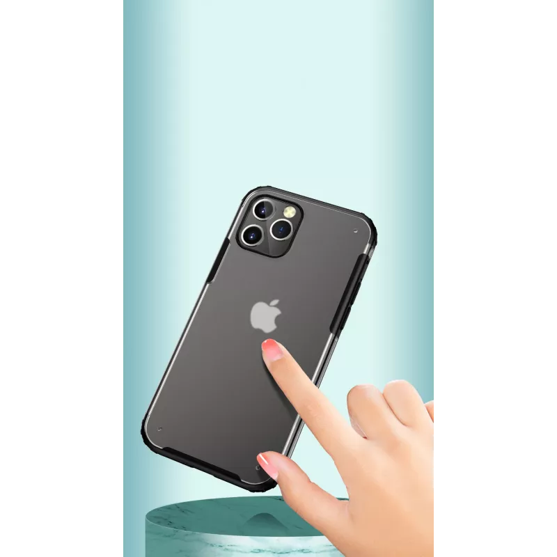 Schokbestendige hoes Devia voor iPhone 12 Pro Max, groen
