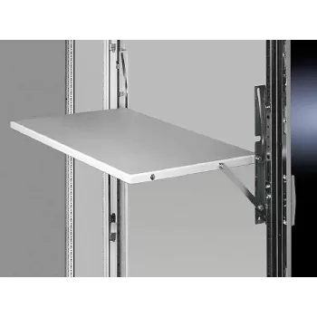 Verstelbare legplank voor serverkast Rittal 4638.800, grijs, 613×400 mm, draagvermogen 30 kg