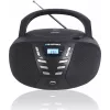 Blaupunkt BB7BK draagbare cd-speler boombox, FM PLL-radio, CD/MP3, USB, AUX, 2,4 W, zwart