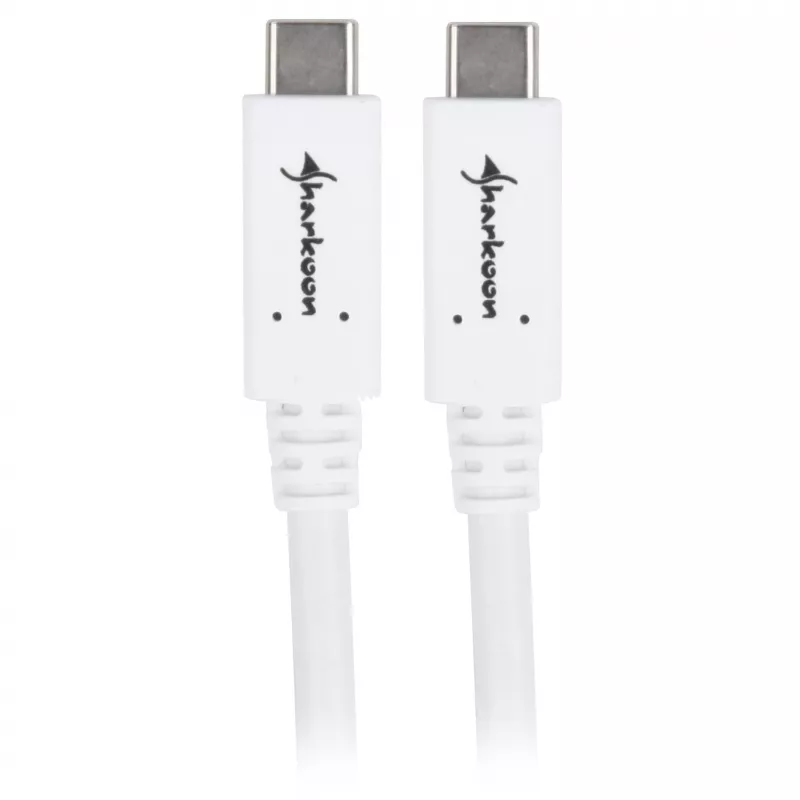 USB-kabel Sharkoon USB 3.2 Gen 1 0,5 m wit