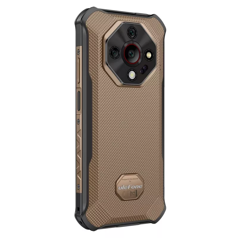 Smartphone UleFone Armor X16 6 inch 128 GB Sand Dune, energie-efficiëntieklasse A