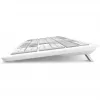 Sharkoon OfficePal K30W wit DE-layout Rubberdome