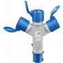 Goobay CEE-Y-adapter, CEE-stekker naar 3x CEE-koppeling (76237)