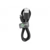 Goobay | USB-C laad- en synchronisatiekabel (USB-A > USB-C) | 38675 | zwart | RJ-45 | RJ-45 90°