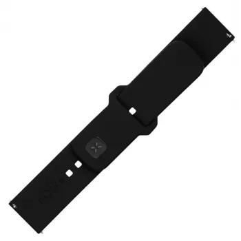 Reserve siliconenband FIXED FIXSST2-22MM-BK — 22 mm snelwissel zwart